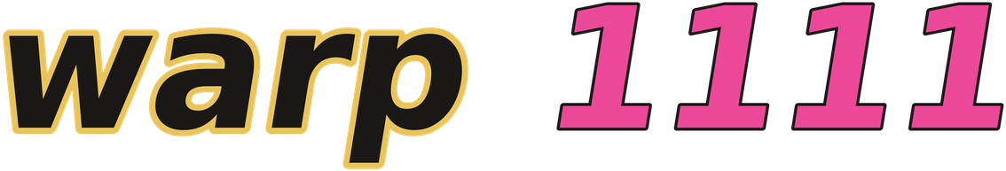 warp 1111 logo